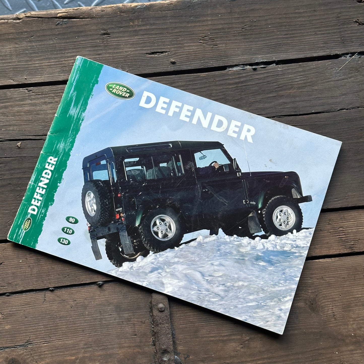 LAND ROVER DEFENDER BROCHURE 1999 - DUTCH