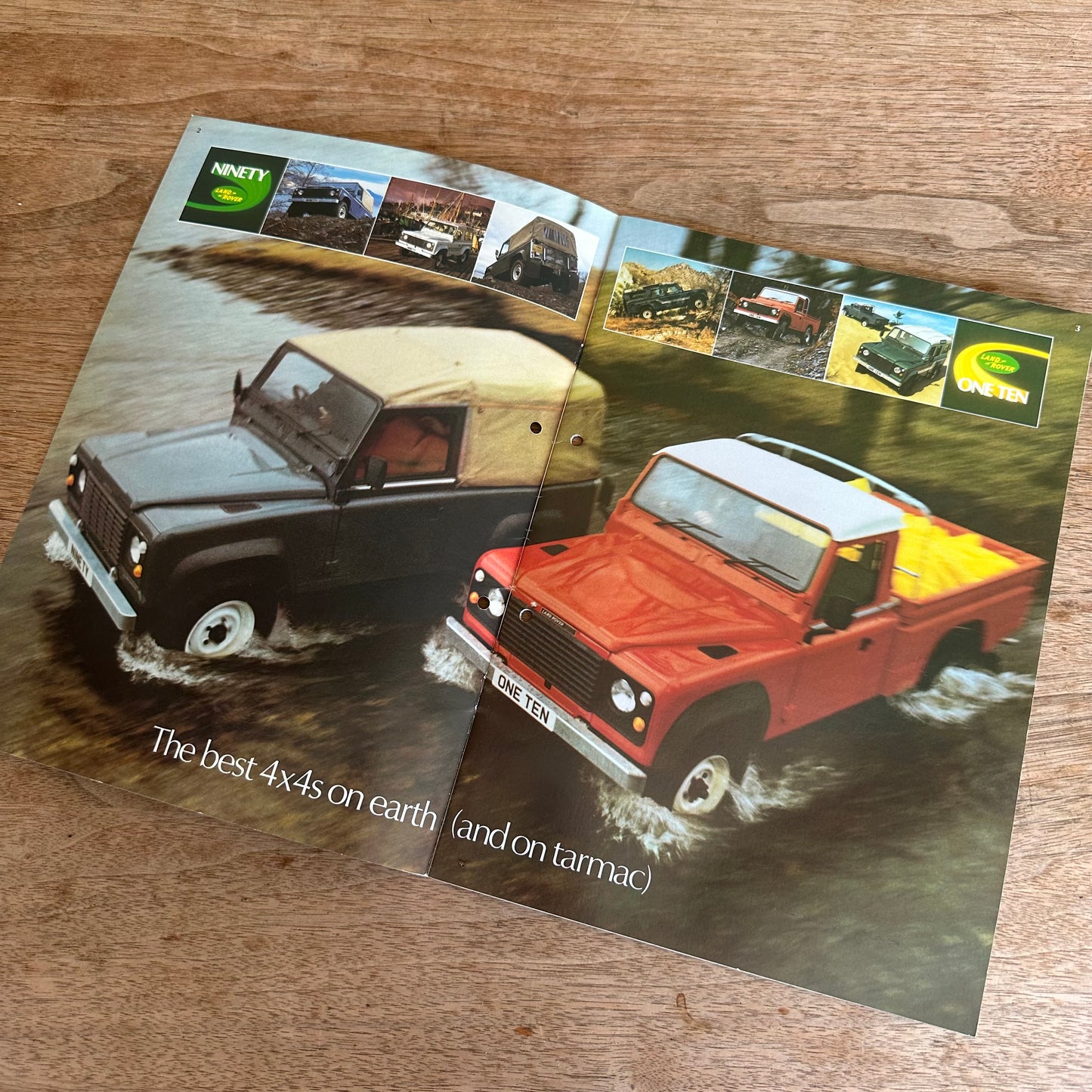 LAND ROVER NINETY ONE TEN BROCHURE - LR335