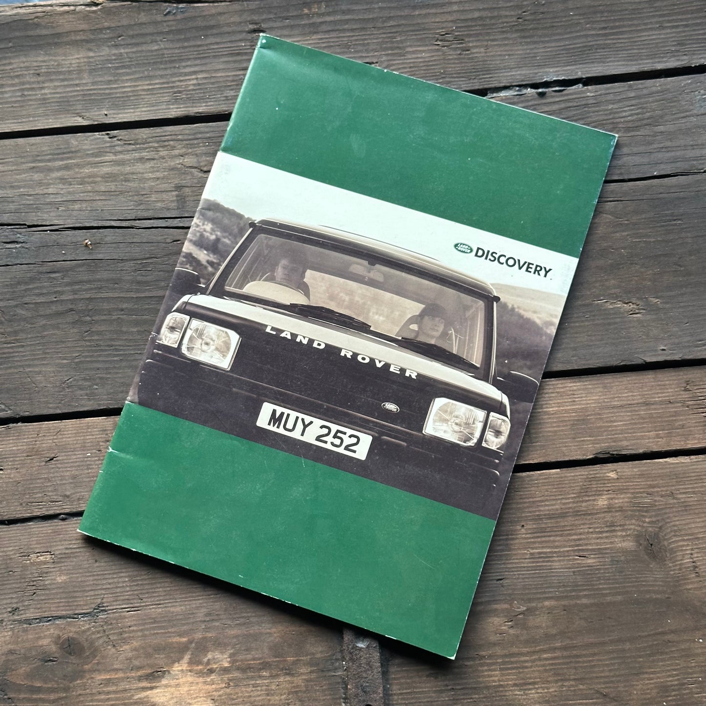 LAND ROVER DISCOVERY 1 BROCHURE 1995 - ENGLISH
