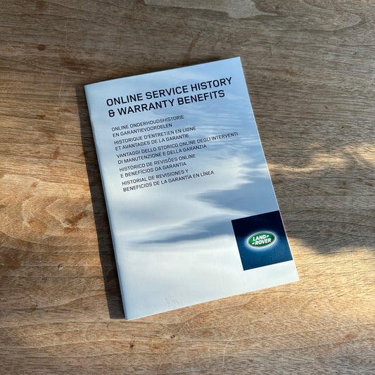ONLINE SERVICE HISTORY & WARRANTY BENEFITS - DUTCH