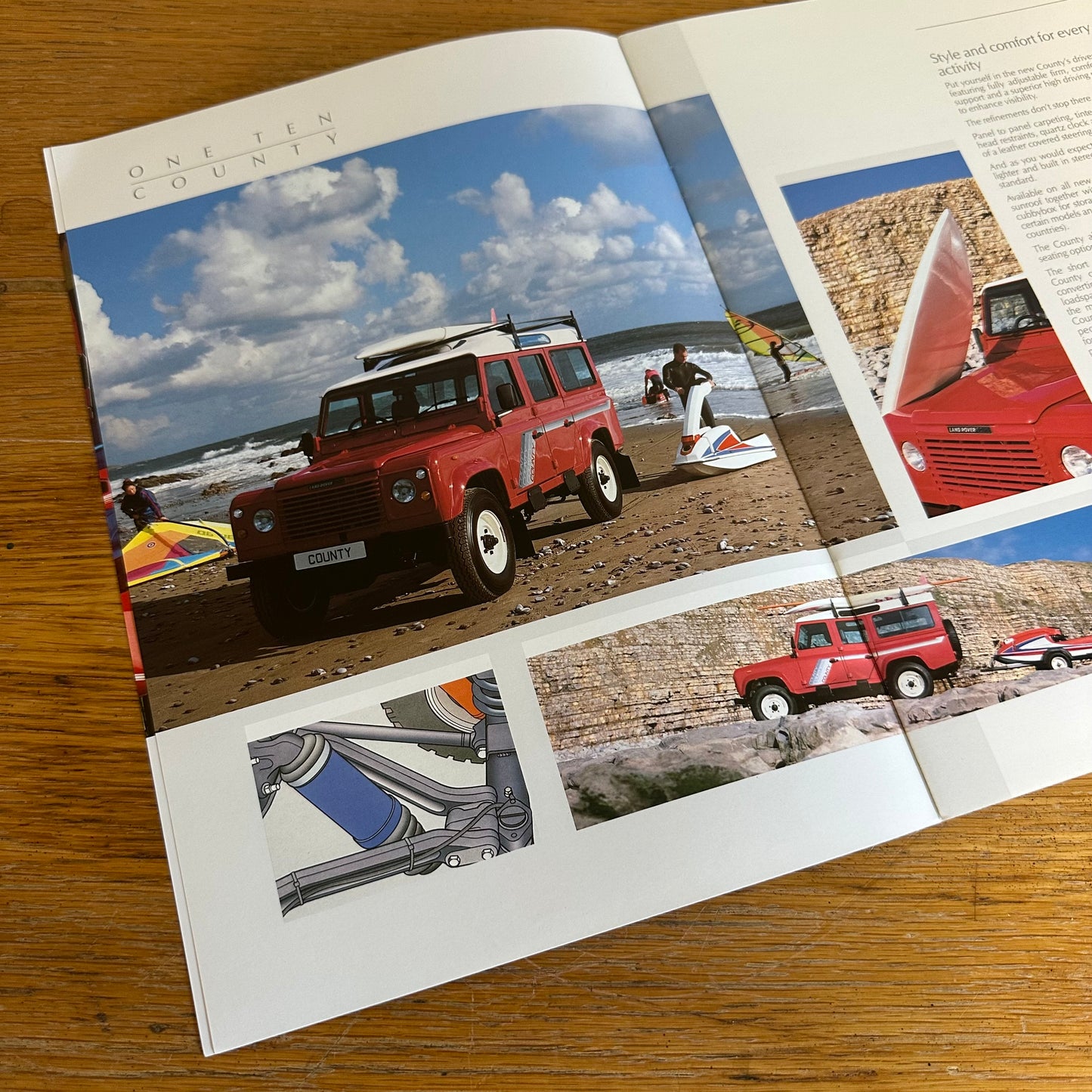 LAND ROVER COUNTY BROCHURE 1989 - ENGLISH