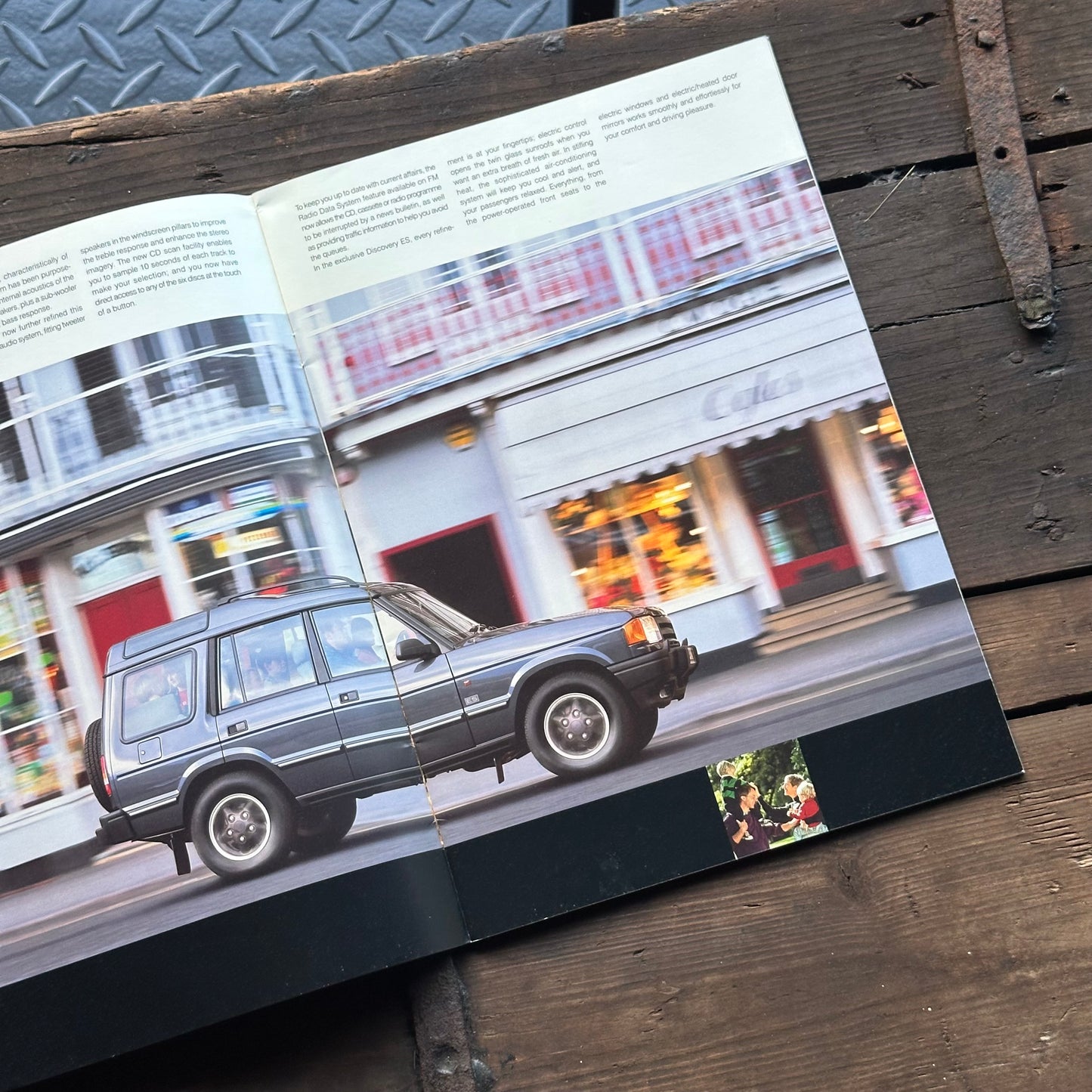 LAND ROVER DISCOVERY 1 BROCHURE 1995 - ENGLISH