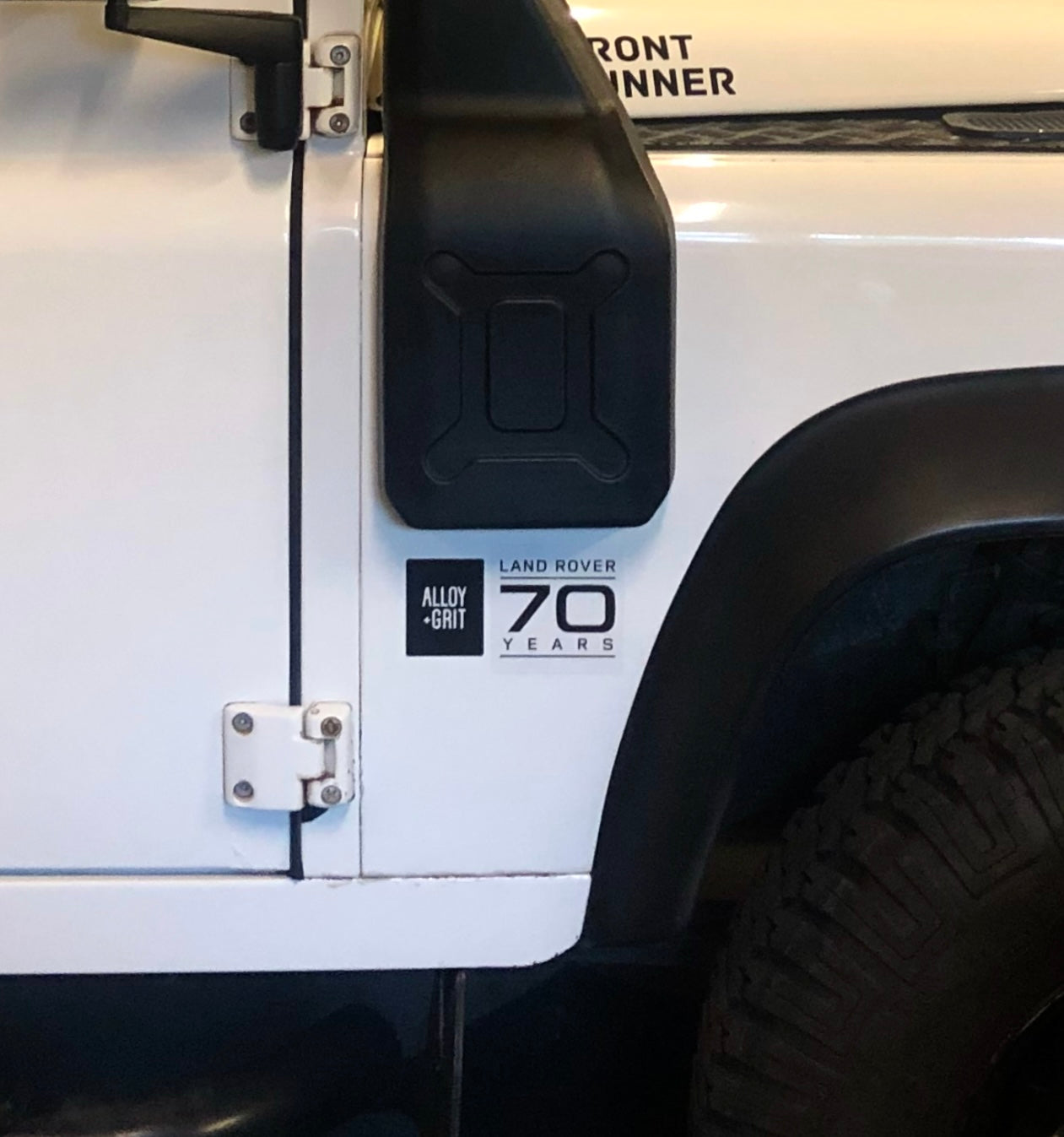 70TH ANNIVERSARY STICKER