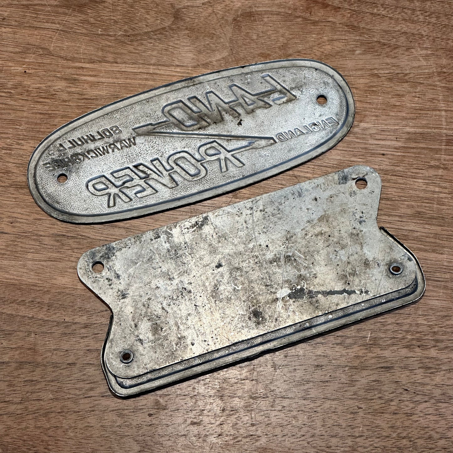 ‘LAND ROVER’ BADGE STATION WAGON