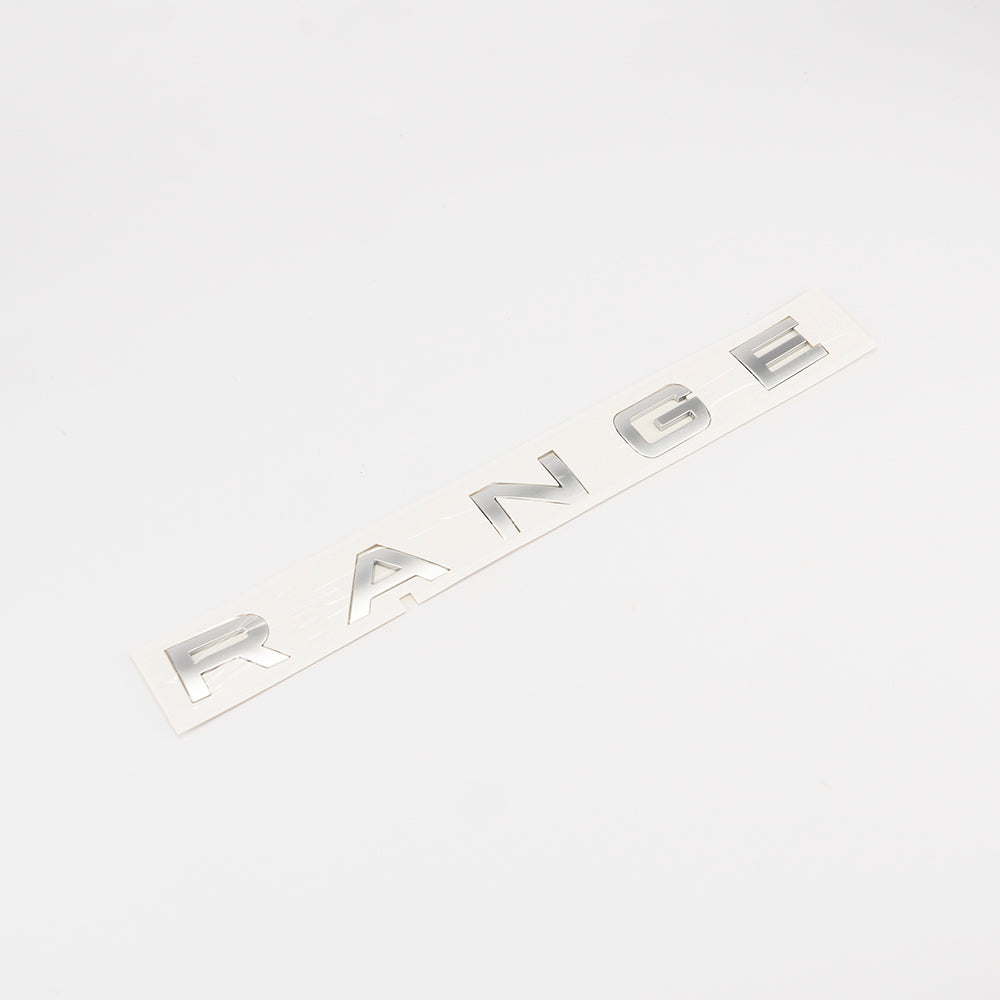 'RANGE' MOTORKAPLETTERS ATLAS ZILVER