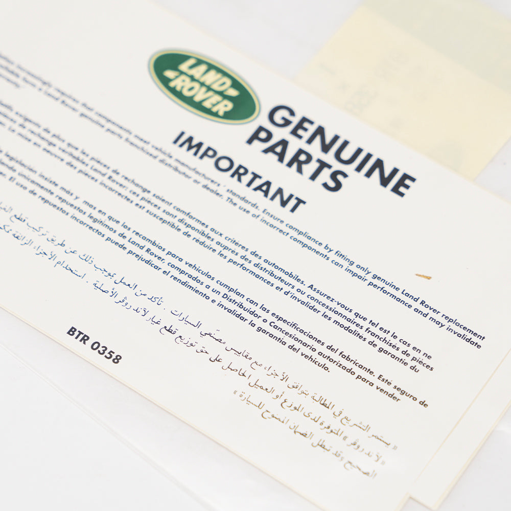 STICKER VERWARMINGSKAST