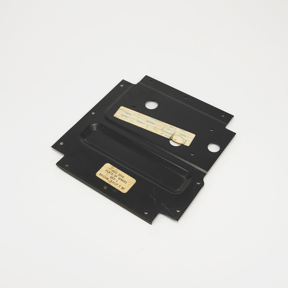 MOTORKAP GEMONTEERDE RESERVEWIELPLAAT